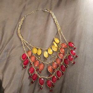 SpRiNg CoLoReD statement necklace!